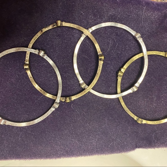 Set of 4 bangles - Picture 3 of 4
